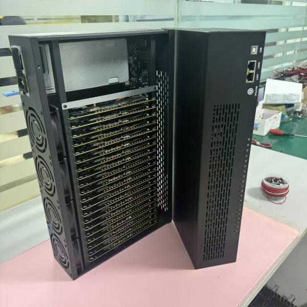 Group control motherboard chassis, mobile farm box S10