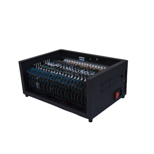 Mobile Phone Motherboard Box PHONE FARM BOX WITH OTG Ethernet Smartphone Farming Chassis Click Farm