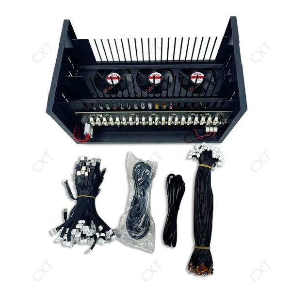 20 Ports Box Phone Farm USB Hub Android Motherboard Control Box OTG Batch Synchronization Control Unified Management Smartphones