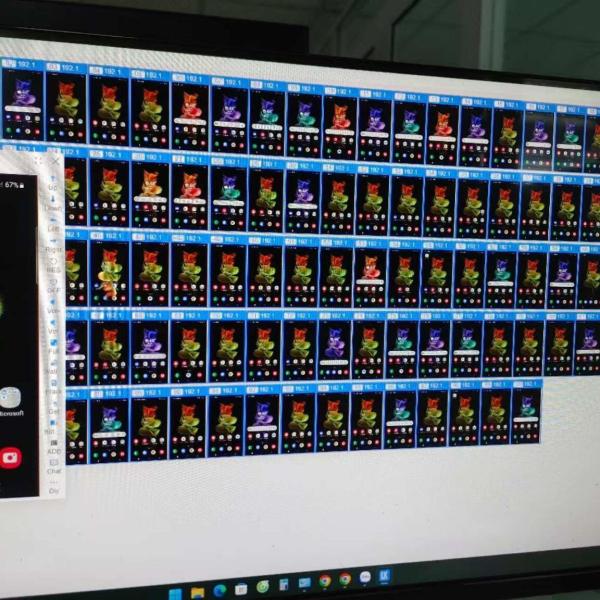 Mobile farm motherboard box, group control equipment, Samsung z Fip3 (8+128G)