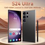 2024 Hot Sale S24 Ultra 7.3 Inch Android 14 5G Smartphone 16GB+512TB Unlocked with 100W Quick Charge Spanish Operating Language