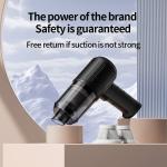 Car Vacuum Cleaner High Suction Lower Noise Blow Suction Cordless Handheld Vacuum Cleaner for Car Home