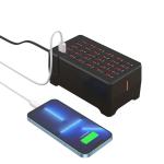 150W 30 Ports Multi USB Charger Multiple Devices Docking Station USB Charging Station 5V/2A Classroom for iPad Cell Phones