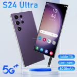 S24 Ultra 5G Smartphone 7.3 Inch Android 14 High Quality Gaming Mobile Phone 16GB RAM 1TB Storage Face Unlock HD Cameras
