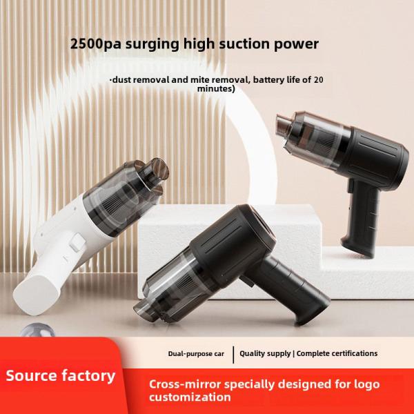Factory Wholesale Mini Handheld Wireless Vacuum Cleaner Home USB Rechargeable Cordless Portable Electric Vacuum Cleaner  for Car