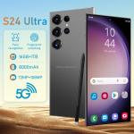 S24 Ultra 5G Smartphone 7.3 Inch Android 14 High Quality Gaming Mobile Phone 16GB RAM 1TB Storage Face Unlock HD Cameras