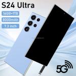 New S24 Ultra 5G Smartphone 7.3-Inch Android 14 HD 72+108MP Dual SIM 16GB+1TB Unlocked Cellphone Decacore CPU 100W Quick Charge