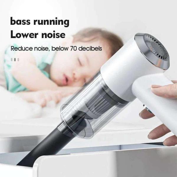 Portable Mini Cordless Handheld Vacuum Cleaner Rechargeable Blow Suction Machine Wet Dry Cleaning Application for Cars Electric