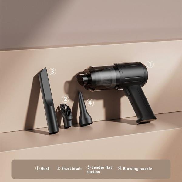 Dabai Wet Dry Car Vacuum Cleaner Small Handheld Strong USB Wireless Charging Dual-Use Suction Blowing for Household Car Use