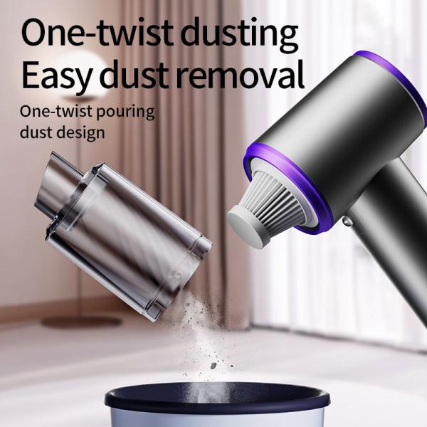 2025 Newest Rechargeable Auto Portable Vacuum Cleaner for Car Wireless Handheld Vacuum Cleaner Strong Power Cleaner for Home